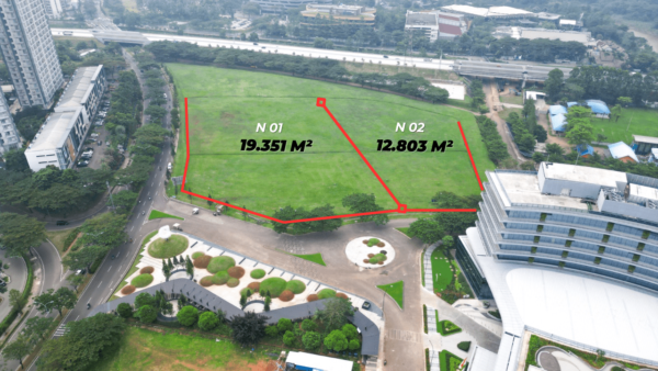 Kavling Komersial Digital Hub BSD City Luas 19,351 m2